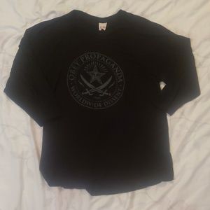 Obey propaganda mid sleeve shirt size large